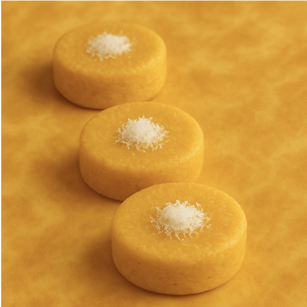 Lemon Macaron Protein Bite